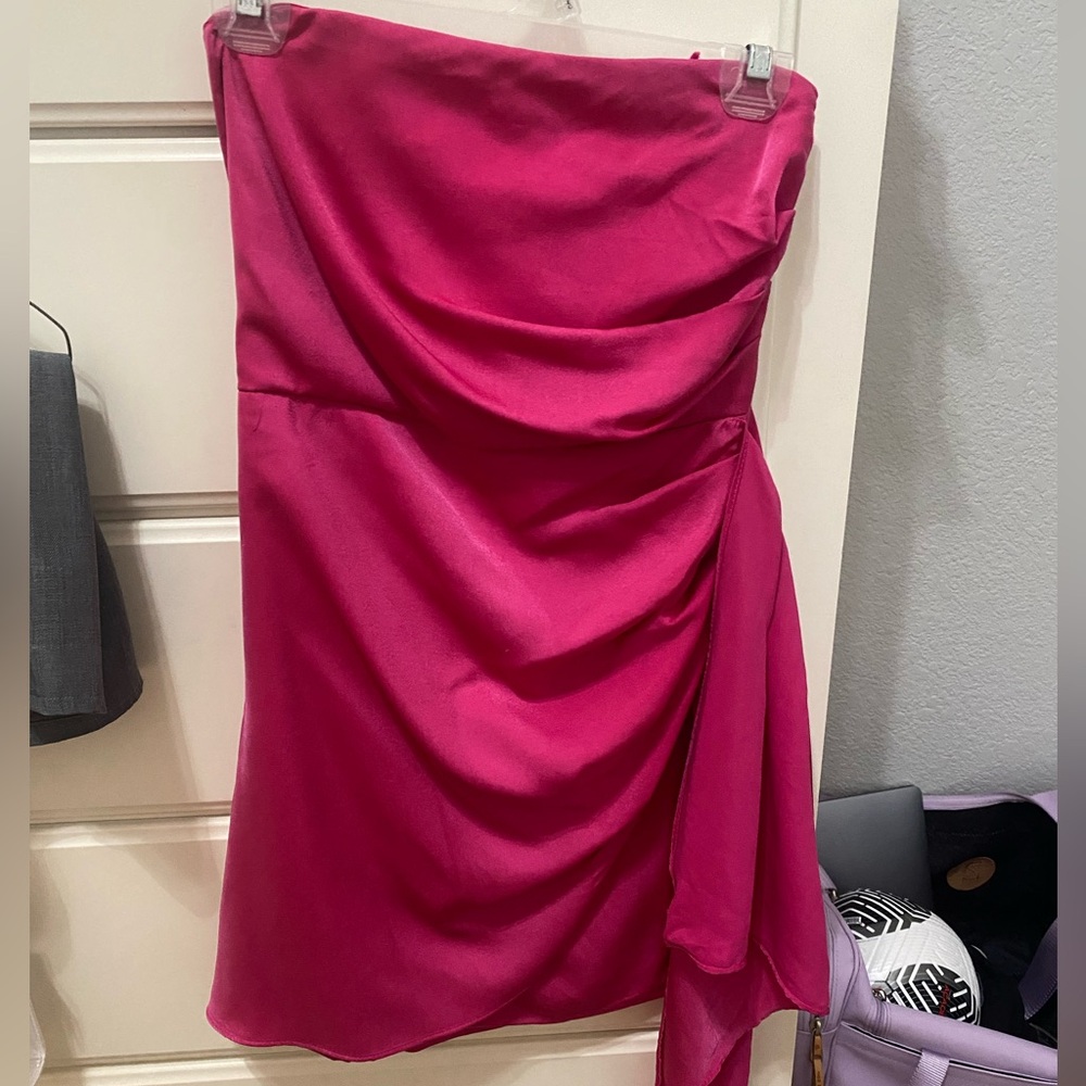 Mini pink formal dress!!